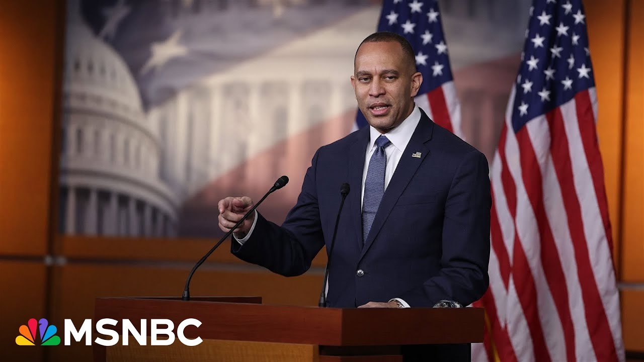 'The American people should be terrified': Hakeem Jefferies warns Trump second term