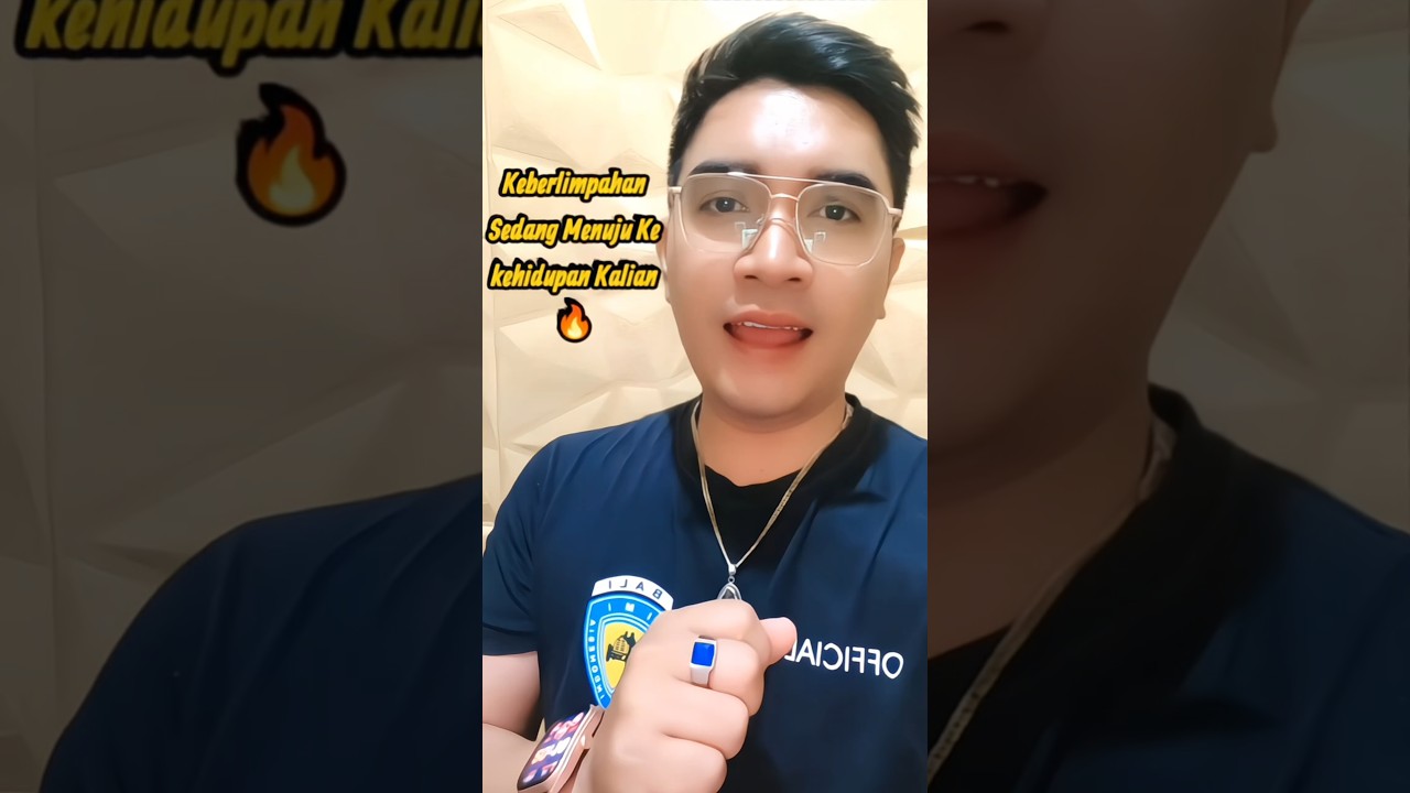 Keberlimpahan Sedang Menuju Ke Kehidupan Kalian.