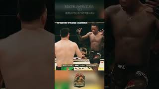 Israel Adesanya vs Kelvin Gastelum    #mma #ufc #artesmarciais #lutas #viral #shorts