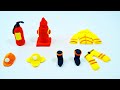 Great technique for making fire suits from polymer clay, clothes, hats, mini fire extinguishers