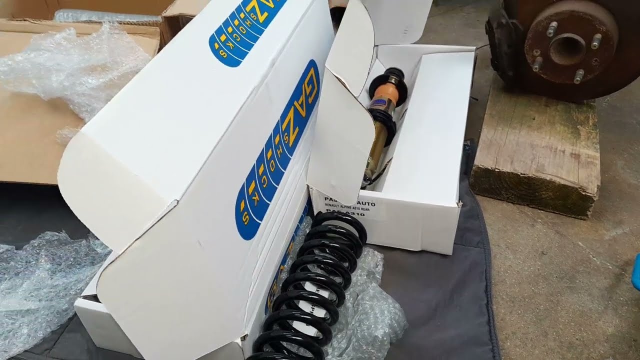 KIT 4 combinés filetés de chez PAF CLASSIC pour Alpine A310 V6 Phase 2. MEGA TOP