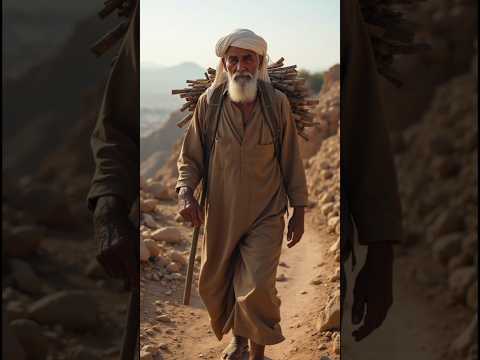 قصة العجوز وحزمة الحطب