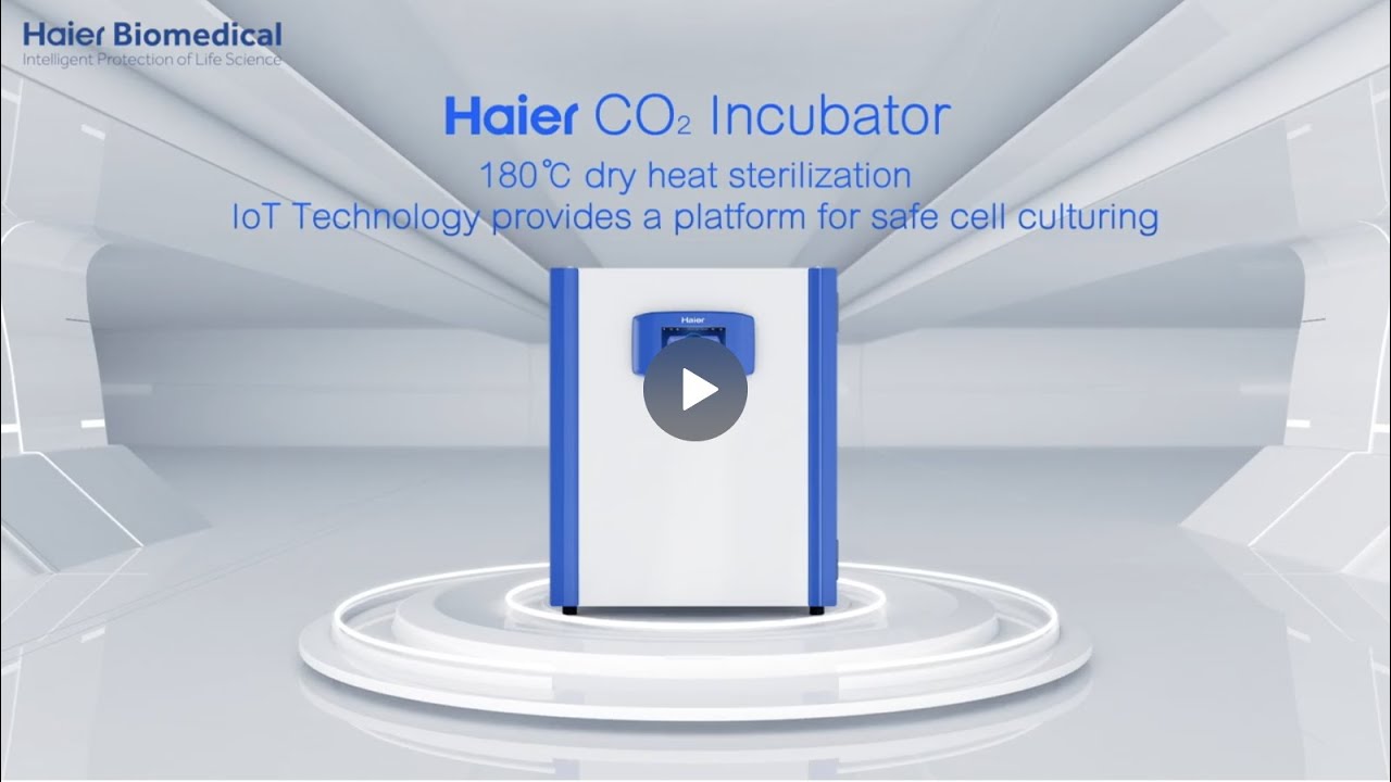 Haier Biomedical CO2 incubator YouTube