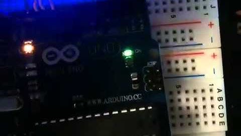 Arduino uno: Police lights