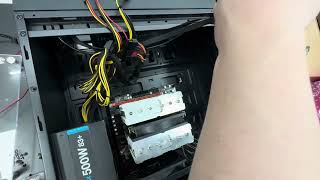 사이버펑크2077 시스템 조립영상 5배속 2650v3 rx480 4g