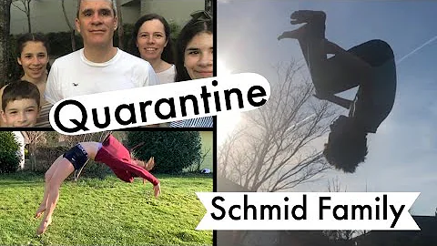 First day in quarantine! || Schmid Family