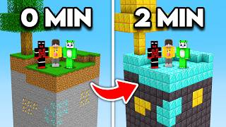 Minecraft pero el CHUNK CAMBIA cada MINUTO