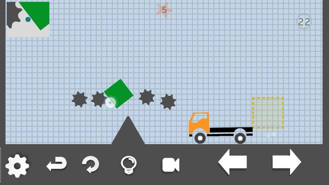 Brain it on the truck under water level 22 5 star walkthrough