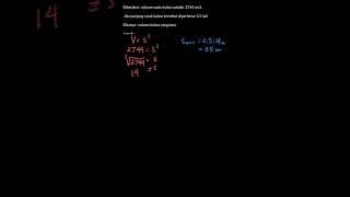 Volume suatu kubus adalah  2.744cm^{3.}  J... | Buku Penilaian  | Kelas 8 | 8 | Matematika