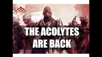 WARFRAME PS4 THE ACOLYTES RETURN - MAIMING STRIKE - ARGON SCOPE- WEEPING WOUNDS