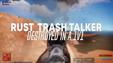 RUST TRASH TALKER ASK