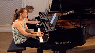 Ania & Sophie Druml: Franz Liszt (1811-1886) / W. A. Mozart - Réminiscenes de Don Juan S. 418