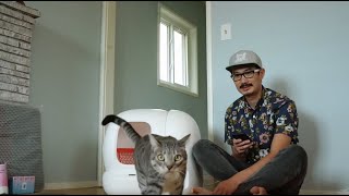 Unboxing PETKIT PURA MAX! Indiegogo Reacts To A SelfCleaning Cat Litter Box!