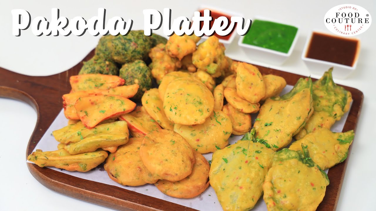 Pakoda Platter | Street Style n Evening Snack Recipe | Chetna Patel Recipes