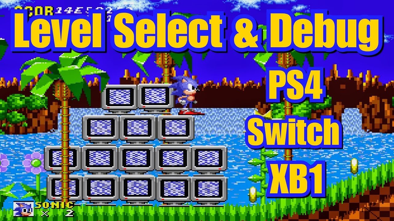 Sonic Origins - How to Enter Level Select, Sound Test, Debug