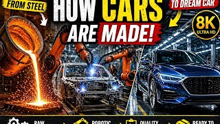Car Manufacturing Process 🚗 | How Cars Are Made in Factory (Step by Step)#shorts 