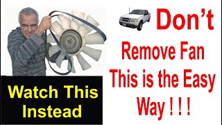 2005 Ford Explorer Sport Trac XLT 4.0 Serpentine Replacement Easy No Fan Removal by fixingstuffinblackandwhite 51 views 4 months ago 5 minutes, 59 seconds