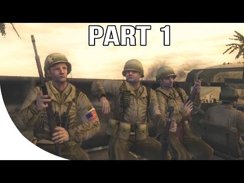 Call of Duty 2 Big Red One - Gameplay Walkthrough Part 1 - Tunisia