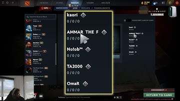 "AMMAR? AMMAR is playing on a NEW Team?" -Qojqva finds AMMAR playing for Oreo Thunders in a tourney