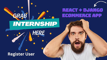 React & Django eCommerce: User Registration Functionality