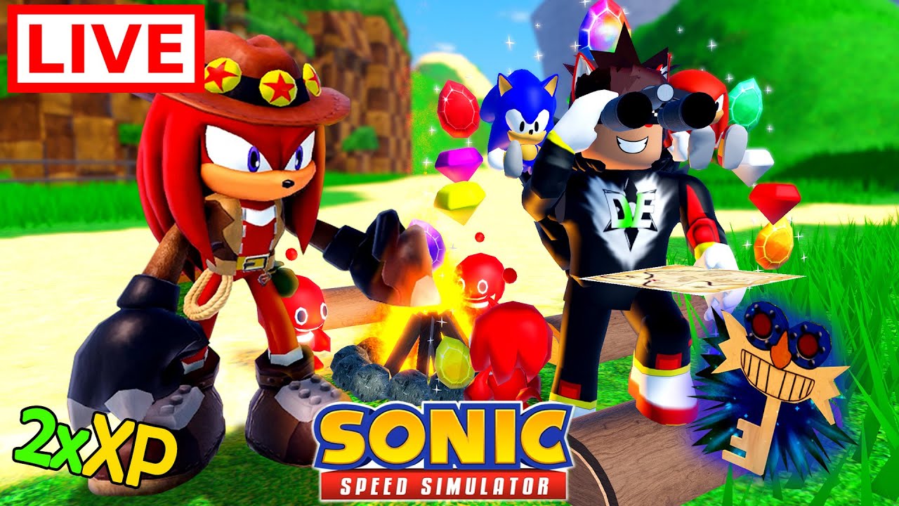 Gamefam Studios on X: The NEW Sonic Speed Simulator update is now live!  #SonicRoblox ◉ Knuckles ❤️ ◉ Sonic Riders Skin 😮 ◉ Limited-Time Chao 👀 ◉  New Race Course ◉ Gratuity