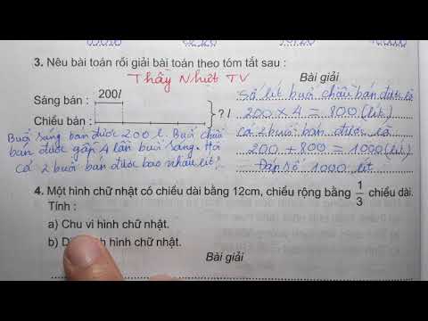 Video TOÁN LỚP 3 - VỞ BÀI TẬP 2 (Bài 142/ Trang 68) - LUYỆN... - YouTube