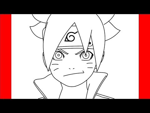 How To Draw Boruto - Step By Step Drawing