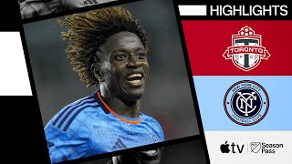 Video highlights for Toronto FC 2-3 New York City FC