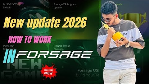 Forsage New Update 2026 ||  How to Work & Earn Money? (Full Tutorial)