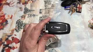 How to change a Battery on a 2018 Ford S-Max and Ford Galaxy proximity  Key Fob