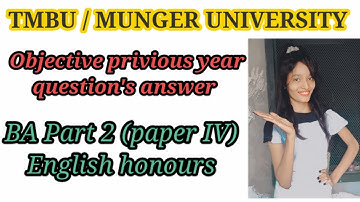 Objective privious year question