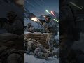 Frozen Fury: Military Base Under Attack! 🔥❄️#MilitaryAction #Warzone #Cinematic #Shorts