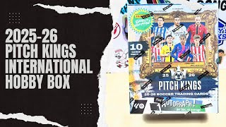 2025-26 Panini Pitch Kings International Hobby Box x2