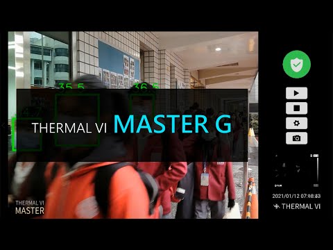 THERMAL VI. MASTER G for FLIR thermal camera. The complete solution for screening body temperature.