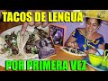 SALVADOREÑAS PROBANDO LOS FAMOSOS "TACOS DE LENGUA" POR PRIMERA VEZ - Restaurante MEXICANO