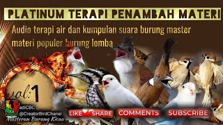 Terapi dan isian populer burung kicau(adi#CreatorBirdChanel)