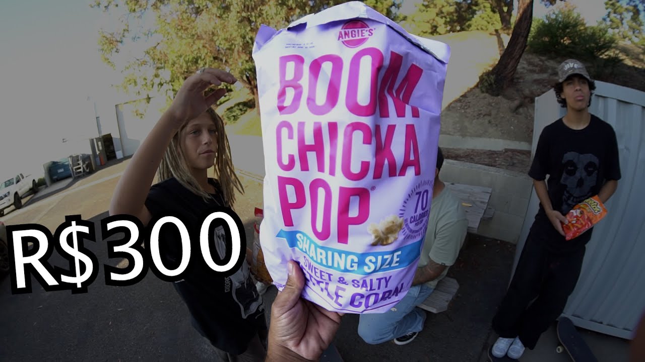 PIPOCA DE 300 REAIS! PISTA DO NYJAH HUSTON SESH