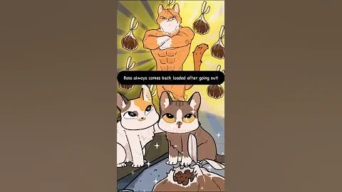 The Cat Food Code: Secrets of the Cat Boss 😼🍣 #cat #animation #shikentoons thumbnail