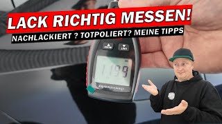 🔎 Lackdicke messen vor Kauf & Polieren – so schützt du dich vor Lackschäden! Wichtige Profi-Tipps 🚗