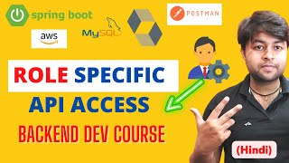 Role Specific API access | Blogging Application Backend Course in Hindi