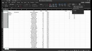 1.2.1 Measures of Central Tendency Original Data