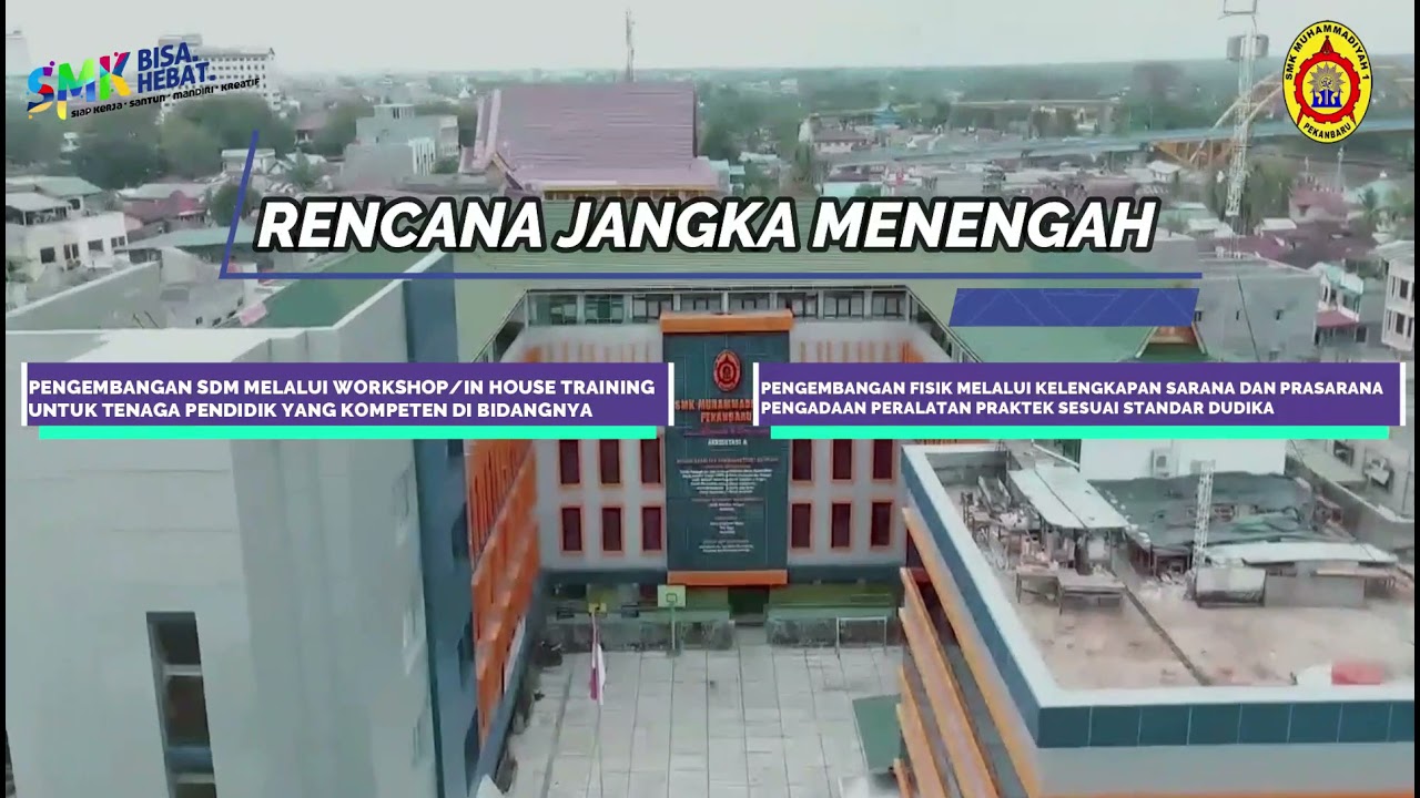 RENCANA AKSI KEPALA SMK MUHAMMADIYAH 1 PEKANBARU UNTUK SELEKSI PROGRAM SMK PUSAT KEUNGGULAN 2021