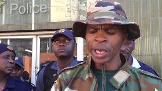 Angry Community members march to Hillbrow Police Station🔥