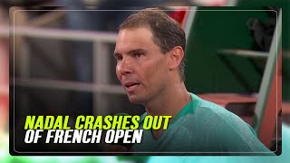 Nadal knocked out in possible last French Open