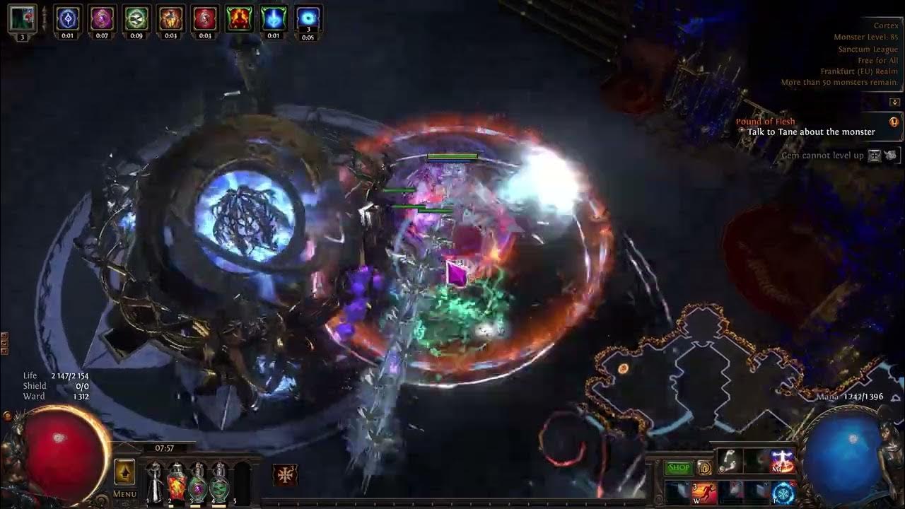 [POE 3.20] CWDT Ice Spear Suppress Uber Cortex Build for sell YouTube