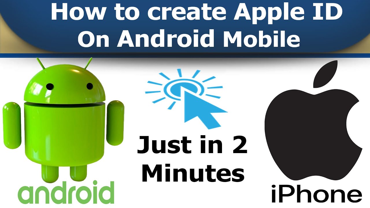 How to create apple id in android phone | How to create apple id ...