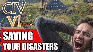 Flooded Districts, No Government Plaza, and Unimproved Tiles - A civ 6 Disaster in 3 parts.