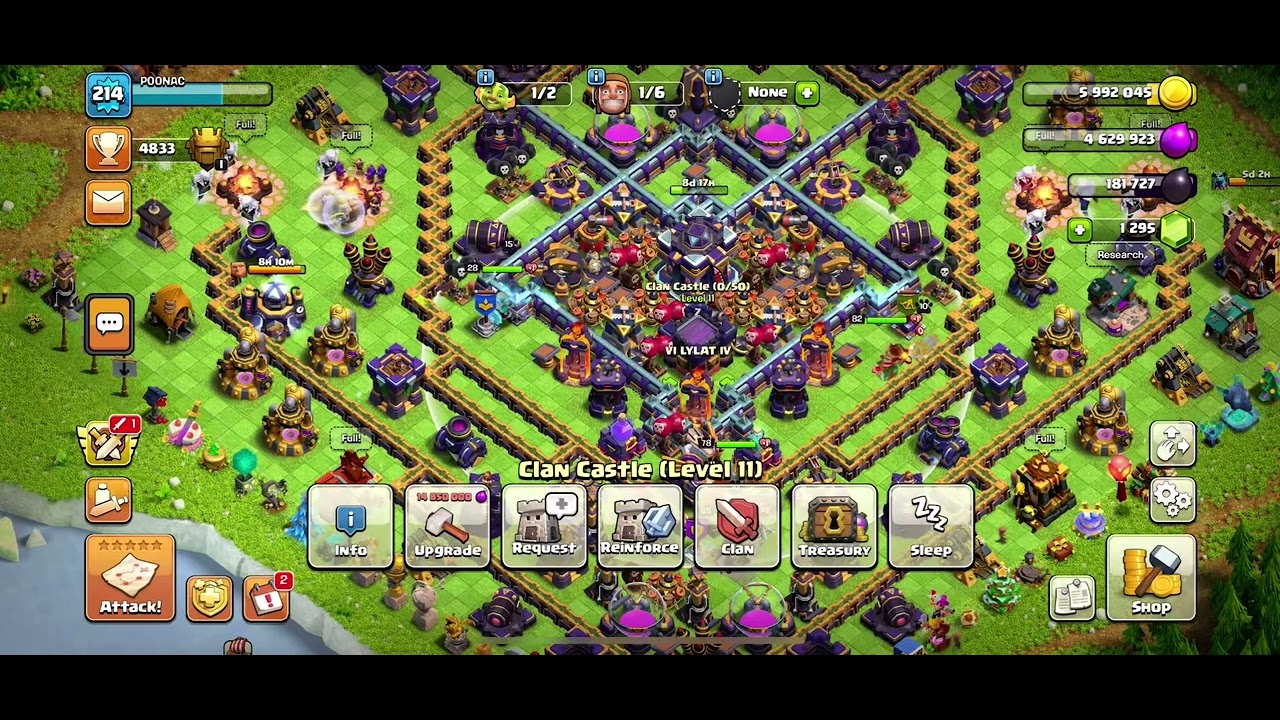 Clash Problem Clash of Clans problem - YouTube