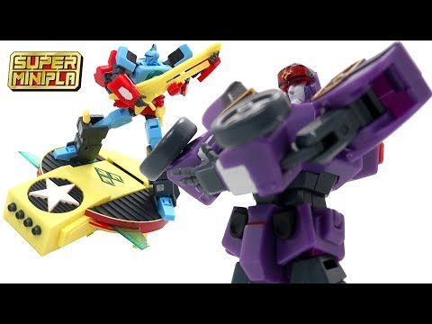 【スーパーミニプラ】ボルフォッグ＆マイクサウンダーズ13世　勇者王ガオガイガー5　[SUPER Mini-Pla]食玩candy toyレビュー