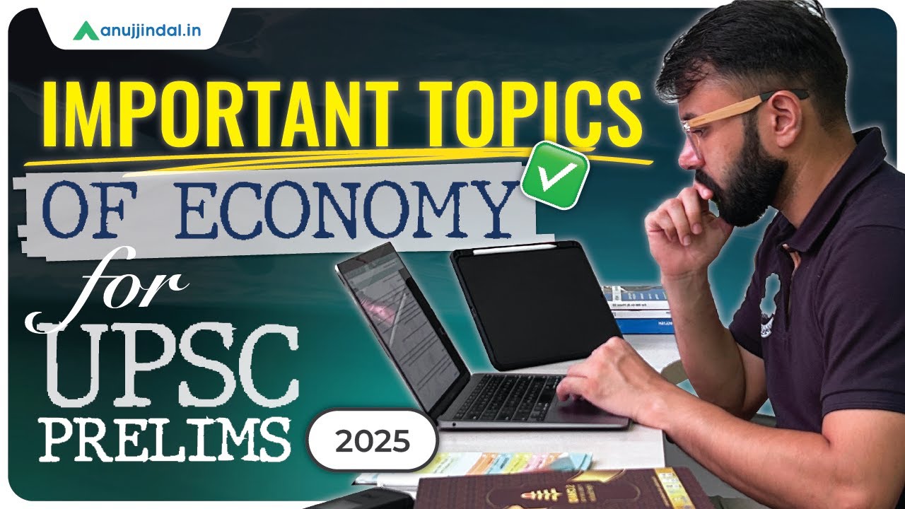 UPSC Economy 2025 | Most Important Topics | UPSC Prelims Preparation ...